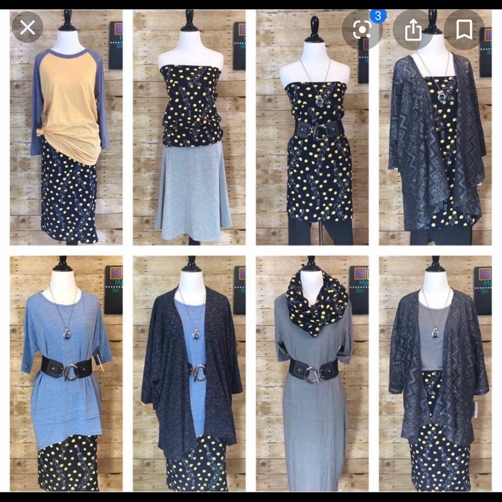 LulaRoe Cassie Skirt - Picture 4 of 8